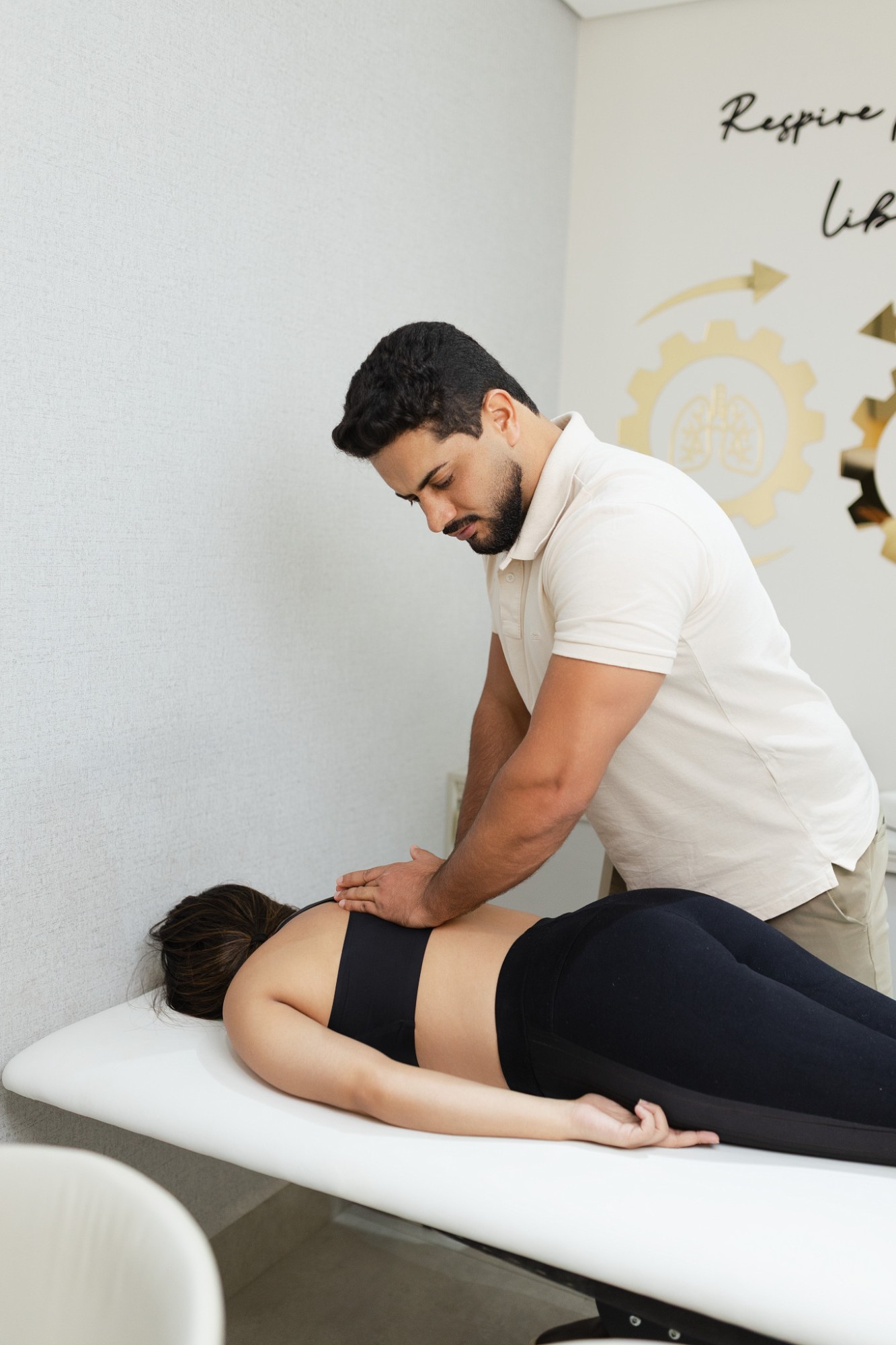 Fisioterapia — técnica manual